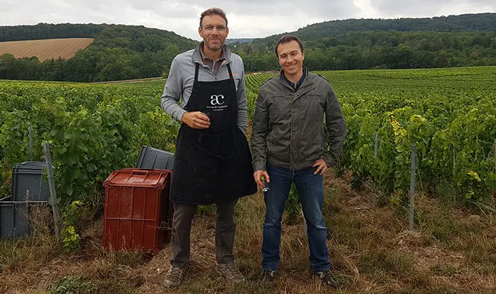 Partenariat entre Champagne Dallancourt et SANKS