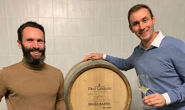 Partenariat entre Champagne Paul Launois et SANKS