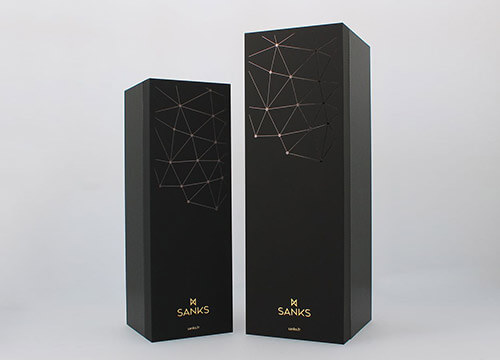 Coffrets SANKS Champagne Bouteille et Magnum 
