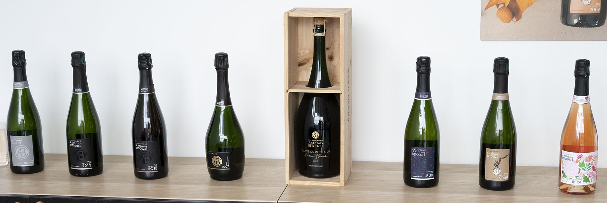Gamme de Champagne Anthony Betouzet