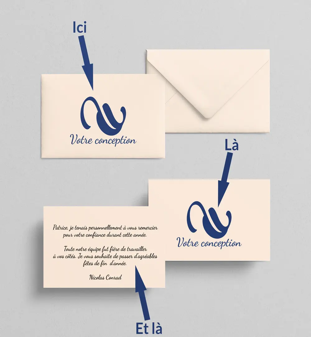 Personalized enveloppe