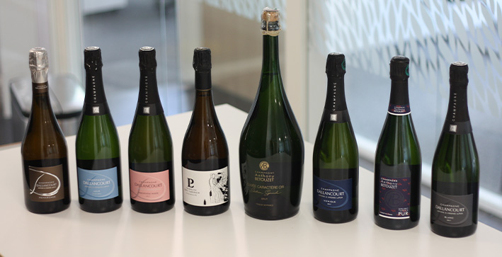 Notre gamme de champagnes