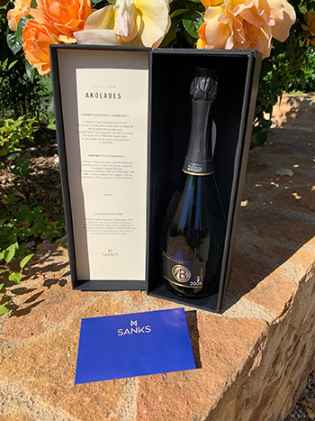 Coffret Champagne prestige SANKS photo